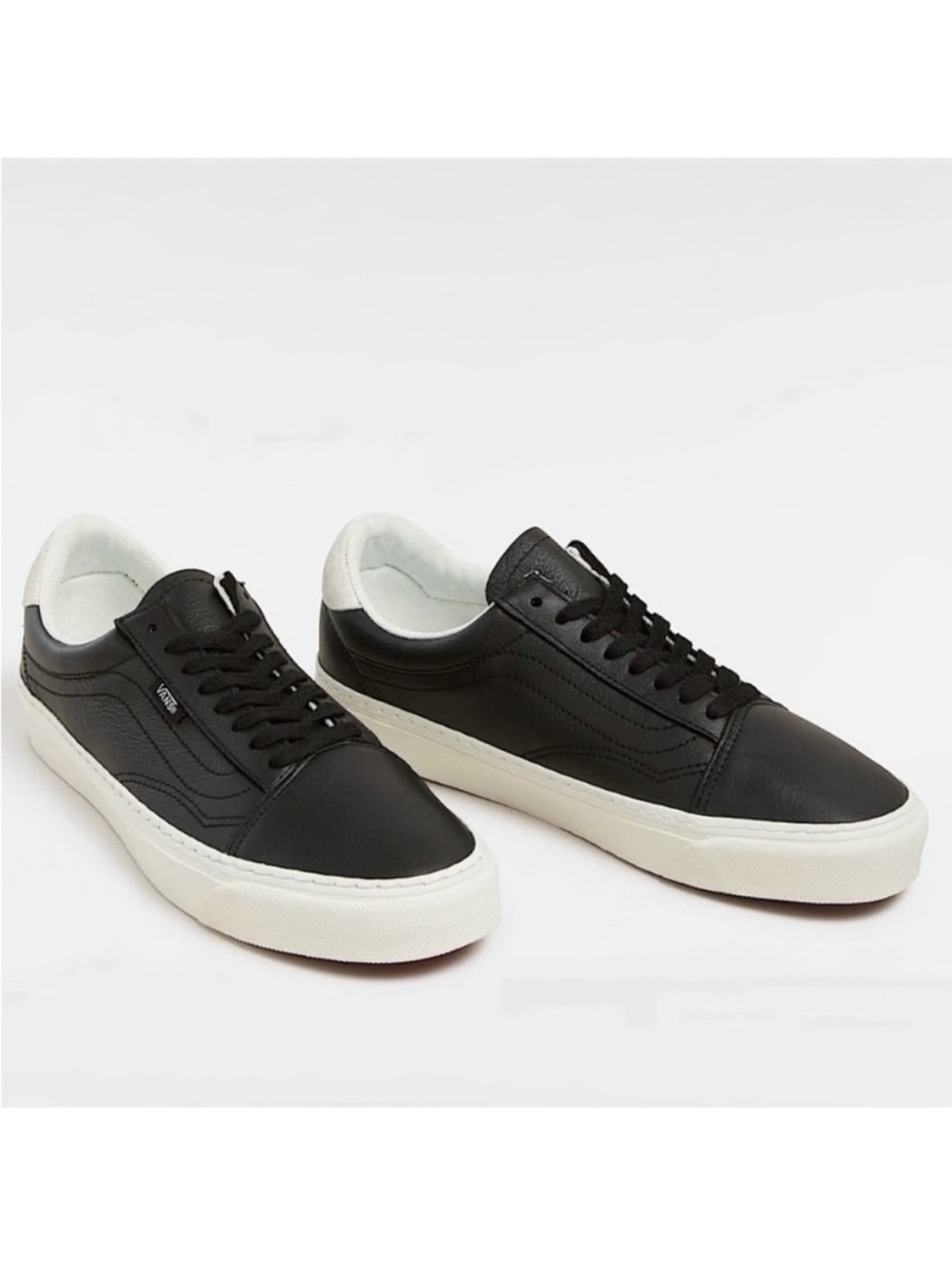Vans Old Skool Lux Shoes
Black Leather Mens 12.0 US - Picture 6 of 13